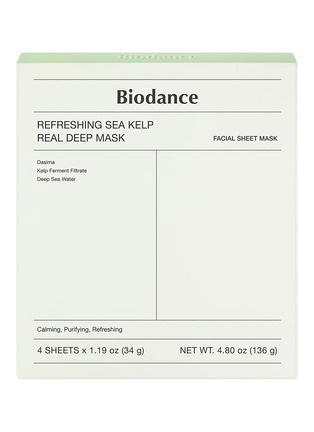 Main View - Click To Enlarge - BIODANCE - Refreshing Sea Kelp Real Deep Mask — Set Of 4