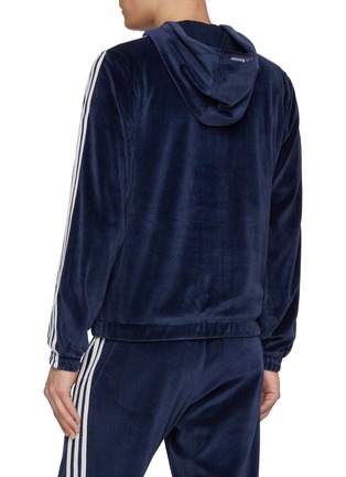 Back View - Click To Enlarge - ADIDAS - X Wales Bonner Velour Cotton Blend Track Jacket