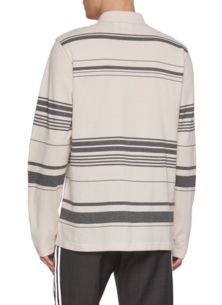 Back View - Click To Enlarge - ADIDAS - x Wales Bonner Cotton Polo Shirt