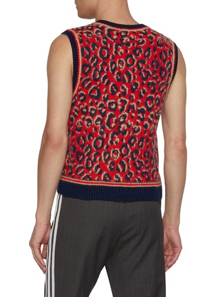 Back View - Click To Enlarge - ADIDAS - x Wales Bonner Knit Vest