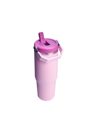 Detail View - Click To Enlarge - STANLEY - The IceFlow™ Flip Straw 2.0 Tumbler 30oz — Cherry Blossom
