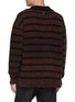 Back View - Click To Enlarge - WOOYOUNGMI - Striped Polo Shirt