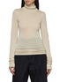 Main View - Click To Enlarge - BARENA - Turtleneck Fine Wool Silk Knit Top