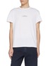 Main View - Click To Enlarge - MAISON MARGIELA - Inverted Logo Cotton T-Shirt