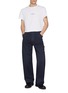 Figure View - Click To Enlarge - MAISON MARGIELA - Inverted Logo Cotton T-Shirt