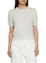 NACKIYÉ Short Sleeve Crewneck Cashmere Knit Top