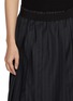  - NACKIYÉ - Joan Asymmetric Pleated Striped Skirt