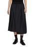 Main View - Click To Enlarge - NACKIYÉ - Joan Asymmetric Pleated Striped Skirt