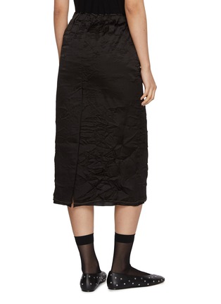 Back View - Click To Enlarge - NACKIYÉ - Crayon Crinkled Skirt