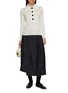 Figure View - Click To Enlarge - NACKIYÉ - Sugarman Polo Collar Wool Knit Top