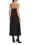 Back View - Click To Enlarge - NACKIYÉ - Lily V-Neck Adjustable Strap Slip Dress