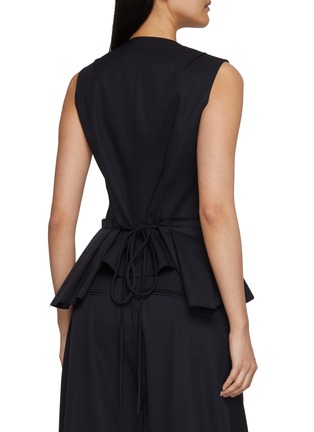 Back View - Click To Enlarge - NACKIYÉ - Bang Bang V-Neck Vest