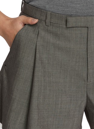  - NACKIYÉ - Split Wool Tailored Shorts