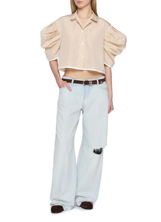 Figure View - Click To Enlarge - NACKIYÉ - Lolita Pyjama Cropped Shirt