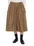 NACKIYÉ Summer Wine Cotton Midi Skirt