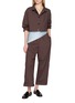 Figure View - Click To Enlarge - NACKIYÉ - Life Is A Beach Cotton Pants