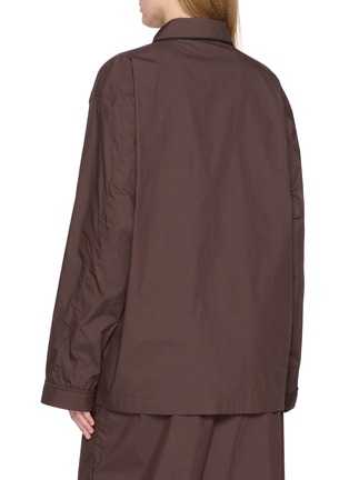 Back View - Click To Enlarge - NACKIYÉ - Life Is A Beach Cotton Shirt