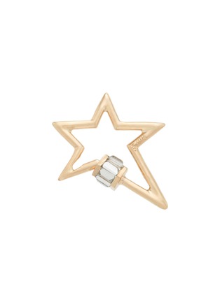 Main View - Click To Enlarge - MARLA AARON - Total Baguette 14K Rose Gold Diamond Starlock Charm