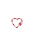 Main View - Click To Enlarge - MARLA AARON - Fuchsia Enamel 14K Gold Heartlock