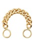 Main View - Click To Enlarge - MARLA AARON - Heavy Curb Chain 14K Gold Ring — Size US 4.5-5.5