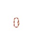 Main View - Click To Enlarge - MARLA AARON - Medium Red Enamel 14K Gold Lock