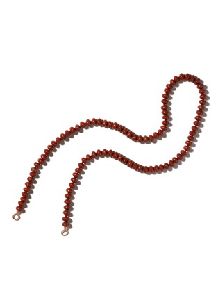 Main View - Click To Enlarge - MARLA AARON - Red Jasper Rondelle 14K Gold Strand