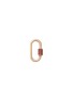 Main View - Click To Enlarge - MARLA AARON - Medium Stoned 14K Gold Ruby Lock