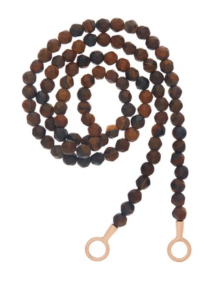 Main View - Click To Enlarge - MARLA AARON - Itty Bitty Tiger Iron 14K Gold Strand