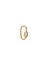 Main View - Click To Enlarge - MARLA AARON - Stoned 14K Gold Diamond Babylock
