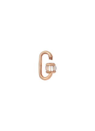 Main View - Click To Enlarge - MARLA AARON - Total Baguette 14K Rose Gold Diamond Babylock