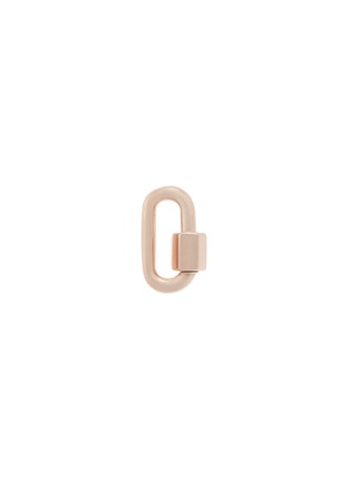Main View - Click To Enlarge - MARLA AARON - Medium Chubby 14K Rose Gold Lock