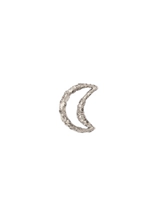 Main View - Click To Enlarge - MARLA AARON - Moon Surface Sterling Silver Moonlock