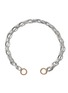 Main View - Click To Enlarge - MARLA AARON - Biker Chain 14K Gold Sterling Silver Bracelet