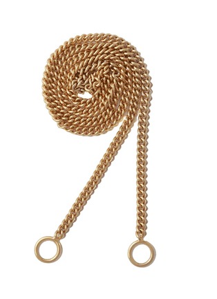 Main View - Click To Enlarge - MARLA AARON - Not So Heavy Curb Chain 14K Gold Necklace
