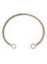 Main View - Click To Enlarge - MARLA AARON - Mixed Up Half And Half Chain 14K Gold Sterling Silver Bracelet