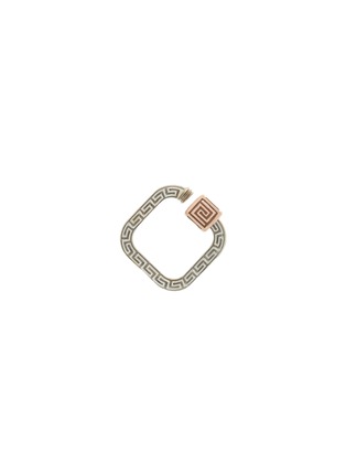 Main View - Click To Enlarge - MARLA AARON - Meander 14K White Rose Gold Lock