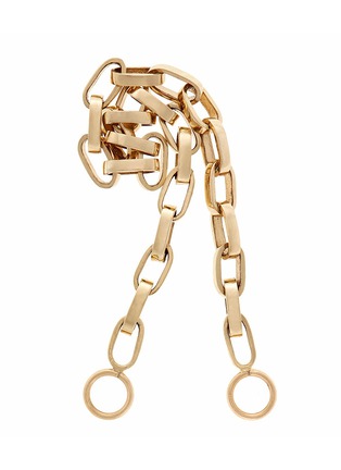 Main View - Click To Enlarge - MARLA AARON - Handmade Biker Chain 14K Gold Necklace
