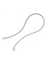 Main View - Click To Enlarge - MARLA AARON - Mixed Up Half & Half Chain 14K Gold Sterling Silver Necklace