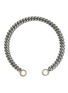 Main View - Click To Enlarge - MARLA AARON - Heavy Curb Chain 14K Gold Sterling Silver Bracelet