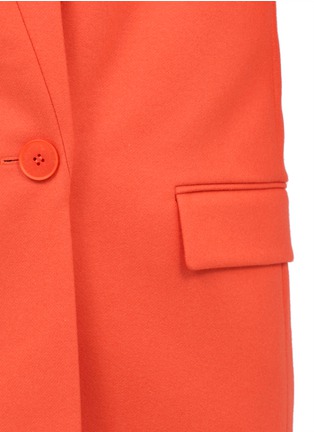 Detail View - Click To Enlarge - STELLA MCCARTNEY - Mid-length wool-cashmere coat