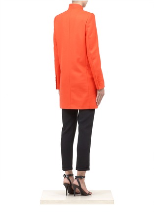 Back View - Click To Enlarge - STELLA MCCARTNEY - Mid-length wool-cashmere coat