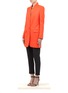 Front View - Click To Enlarge - STELLA MCCARTNEY - Mid-length wool-cashmere coat