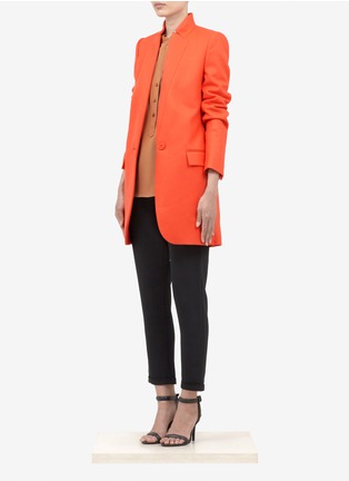 Figure View - Click To Enlarge - STELLA MCCARTNEY - Mid-length wool-cashmere coat