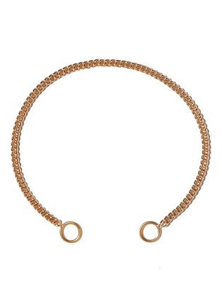 Main View - Click To Enlarge - MARLA AARON - Not So Heavy Curb Chain 14K Gold Bracelet
