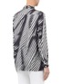 Back View - Click To Enlarge - STELLA MCCARTNEY - Printed silk-satin shirt