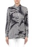 Main View - Click To Enlarge - STELLA MCCARTNEY - Printed silk-satin shirt