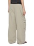 Back View - Click To Enlarge - ALEXANDERWANG - Pleated Knee Logo Waistband Pants