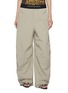 Main View - Click To Enlarge - ALEXANDERWANG - Pleated Knee Logo Waistband Pants