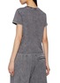 Back View - Click To Enlarge - ALEXANDERWANG - Shrunken Puff Print Logo Cotton T-Shirt