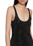  - ALEXANDERWANG - Sleeveless Scoop Neck Clear Bead Hotfix Mini Dress
